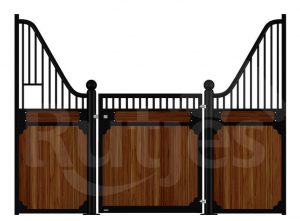 Pferdestall Vorderwand