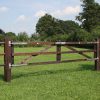 Zaun Tor aus Holz – geeignet für Reitplätze