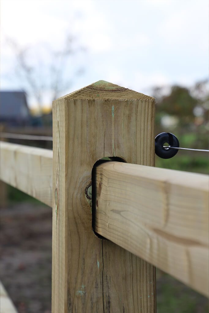 Ausführing Holz Pfosten