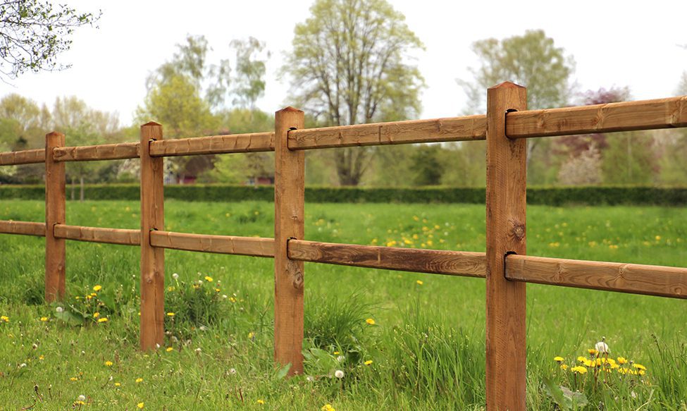 Houten omheiningen - Rutjes