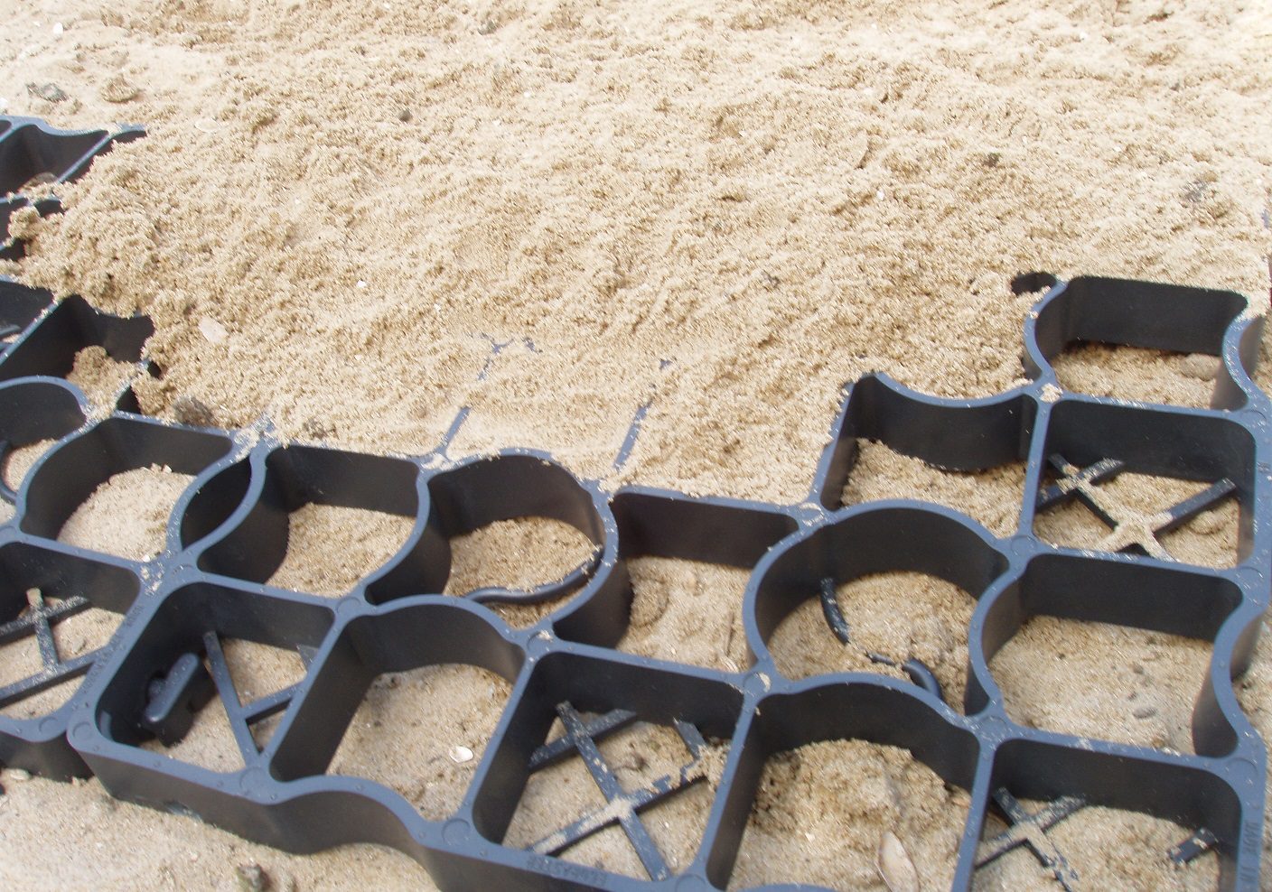 ecoraster - zand paddock